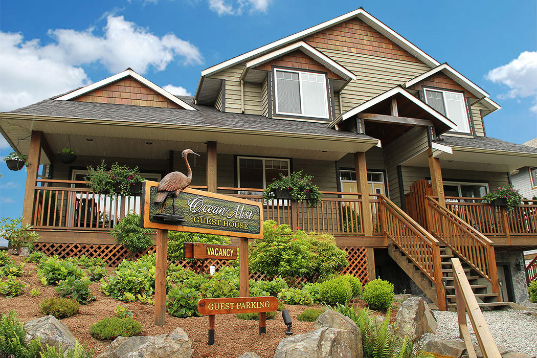Oncea Mist Guesthouse Welcome you to Ucluelet, BC, West Coast Canada